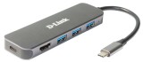 DLINK 5-IN-1 USB-C HUB DUB-2333