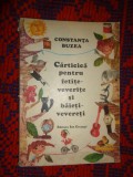 Carticica pentru fetite - veverite si baieti - veveriti - Constanta Buzea / ilustratii:Clarette Wachtel , an 1979