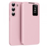 Husa pentru Samsung Galaxy S22+ 5G S906, Techsuit, SmartView, Roz