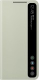 Husa de protectie Samsung pentru Galaxy S21 FE, Smart Clear View Cover, Verde