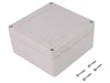 Carcasa Universala KRADEX ABS IP65 IK07 Gri Deschis 120x120x60 mm