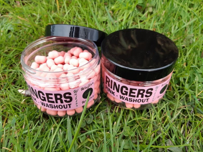 Ringers - Pelete de carlig Washout wafter - Pink 6mm