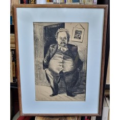 AUREL JIQUIDI (1896-1962) LITOGRAFIE