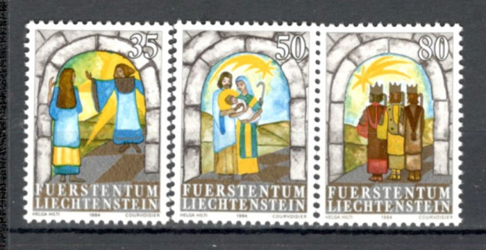 Liechtenstein.1984 Nasterea Domnului SL.165