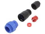 Conector circular tată 6 pini 125V IP68 BULGIN PX0411/06P/4550