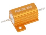 Rezistor Bobinat cu Radiator 22&Omega; 25W 1% pentru Lipit