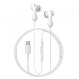 Handsfree Bluetooth Baseus Encok CZ20, Alb, Microfon, Universal, Autonomie 7h, USB-C