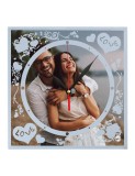 Cumpara ieftin Ceas personalizat din sticla cu poza , cadou elegant si unic