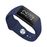 Cumpara ieftin Curea Edman Soft Silicone pentru Fitbit Charge 3/4/3SE, L, Albastru inchis