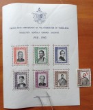 YUGOSLAVIA-1943-''ANIV 25 ANI -STAT- YUGOSLAV''( cat Mi. Blok2=80.e)-nestampilat-MNH-Vezi-Scan