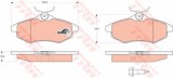 Set placute frana,frana disc CITROEN C3 I (FC) (2002 - 2016) TRW GDB1495