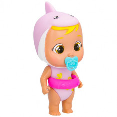 Papusa IMC Bebelus Mini Cry Babies Beach Finny, 910447 foto