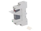 Releu intermediar DPDT 12VDC pentru șină DIN, ABB