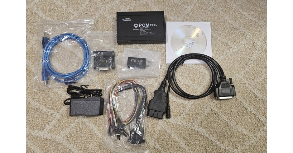 Programator PCMtool ECU Boot & Bench cu 67 Module PCM Flash 2.21.22 ...