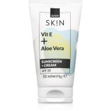 Avon Sk!n Vit E + Aloe Vera cremă pentru față SPF 30 50 ml