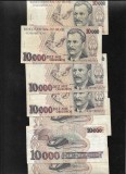 Brazilia 10000 cruzeiros 1993 F-VF pret pe bucata