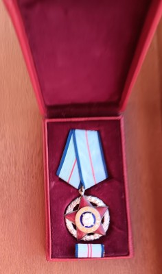 QW16 3 - Ordinul Meritul militar - clasa a II-a - RSR + bonus foto