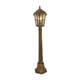 Stalp de iluminat ornamental H 140 cm bronz antic