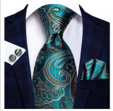 Set cravata + batista + butoni - matase - model 14