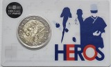 2 euro 2020 Franta, Medical Research-COVID No53991, Bunc, Coincard, Europa