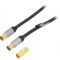Cablu Coaxial 75&Omega; 5m 9.5mm Cu Priză și Mufă PVC