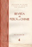 Rom&acirc;nia, Revista de Fizică şi Chimie, nr.4/1990