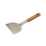 Spatula Pentru Gratar Otel Inoxidabil Cu Maner De Lemn Enders, 10.5X27.5X2Cm