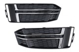 Grile laterale Audi A4 B9 S-Line Silver Edition, Sedan/Avant 2016-2018