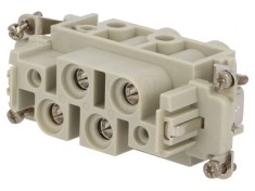Conector HDC cu inserturi de contact mamă EPIC POWER K 4 2 PE