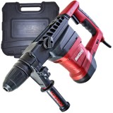 Raider RDP-HD55 - Rotopercutor SDS-Max 1500 W 10 J sistem antivibratii turatie reglabila valiza plastic