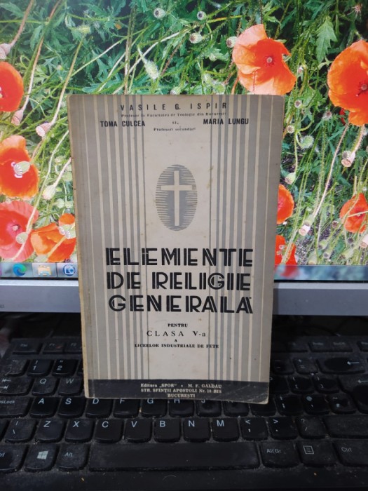 Elemente de religie generală, Ispir, Culcea și Lungu, București circa 1935, 191