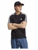 Cumpara ieftin Tricou cu maneca scurta Adidas Essentials Single Jersey, pentru barbati, negru, L - OUTLET
