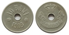 z690 ROMANIA 10 BANI 1905 XF+