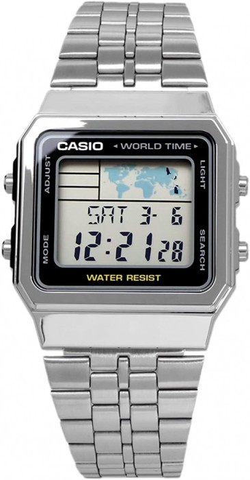 Ceas Casio, Vintage A500 A500WA-1 - Marime universala