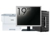 Pachet Calculator Second Hand HP ProDesk 490 G3 Tower, Intel Core i5-6400 2.70GHz, 8GB DDR3, 500GB HDD, DVD-ROM + Monitor 19&amp;quot; &amp; Imprimanta Brothe