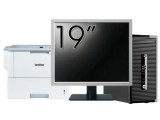 Pachet Calculator Second Hand HP ProDesk 490 G3 Tower, Intel Core i5-6400 2.70GHz, 8GB DDR3, 500GB HDD, DVD-ROM + Monitor 19&amp;quot; &amp; Imprimanta Brothe