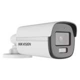 Cumpara ieftin ColorVu, Dual Light - Camera analog 2MP, lentila 2.8mm, IR 40m, WL 40m, TVI/AHD/CVI/CVBS, Mic., IP67 - HIKVISION DS-2CE12DF0T-LFS-2.8mm