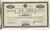 Bnk div Bon de impozit - Ministerul Finantelor 1932 - 1000 lei