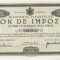 bnk div Bon de impozit - Ministerul Finantelor 1932 - 1000 lei