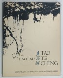 LAO TSU , TAO TE CHING by GIA - FU FENG and JANE ENGLISH , 1982 * BOGAT ILUSTRATA