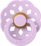 Suzeta din latex cu tetina rotunda 0 luni+ Boheme Violet Sky, 1 bucata, Bibs