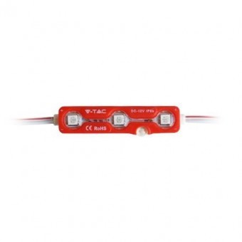 MODUL 3 LED-URI SMD5050 ROSU IP67 foto