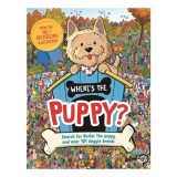 Carte Cautare "Where's the Puppy?" Buster, 101 rase caini, Ilustrata, Varsta 9-12 ani