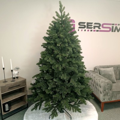 Brad artificial Christmas Deluxe by Sersimo, Kovalivska verde, 3D, 210cm Household NewTrend foto