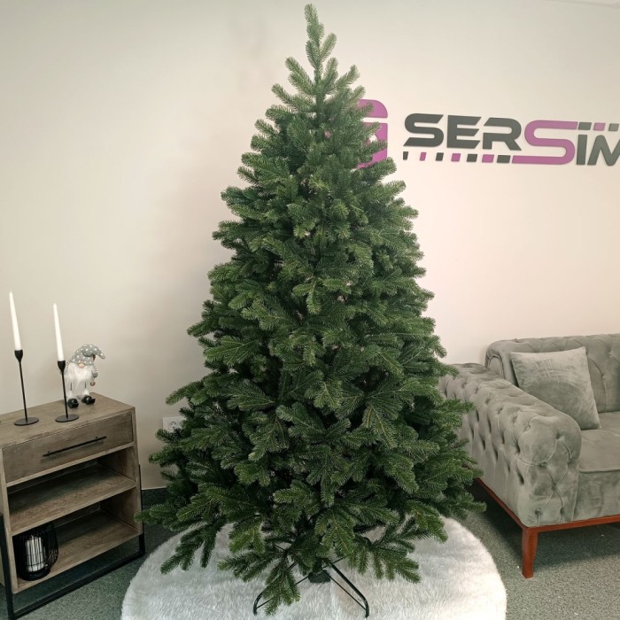 Brad artificial Christmas Deluxe by Sersimo, Kovalivska verde, 3D, 210cm Household NewTrend