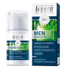 Men Sensitive Crema hidratanta si hranitoare, 30ml Lavera foto