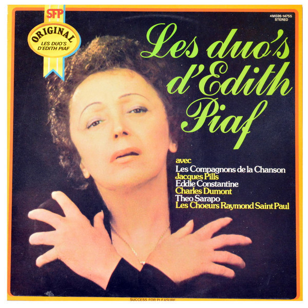 Vinil Edith Piaf &ndash; Les Duo&#039;s D&#039;Edith Piaf (VG+)