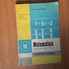 d5 MATEMATICA MANUAL PENTRU CLASA A VI-A ARITMETICA ALGEBRA -C Popovici