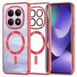 Husa premium Xiaomi Redmi Note 15 5G Asteroid GSM Luxury Crystal MagSafe, rosu