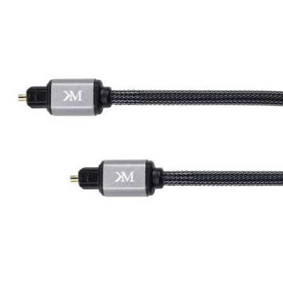 Cablu optic Toslink-Toslink 2m digital audio Profesional Kruger&amp;amp;Matz foto